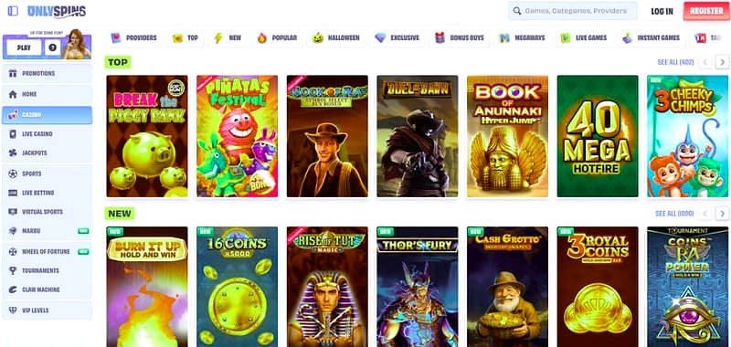 Only Spins versione mobile – Depositi e prelievi da telefono: funziona tutto