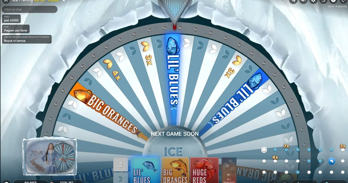 24 Casino bonus senza deposito per Ice Fishing Live